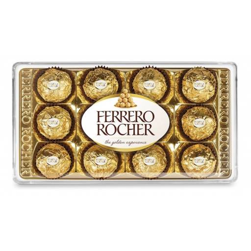 Bombones Ferrero Rocher Caja de 12 Unid