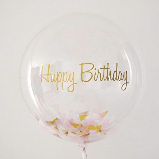 Globo Transparente Personalizado