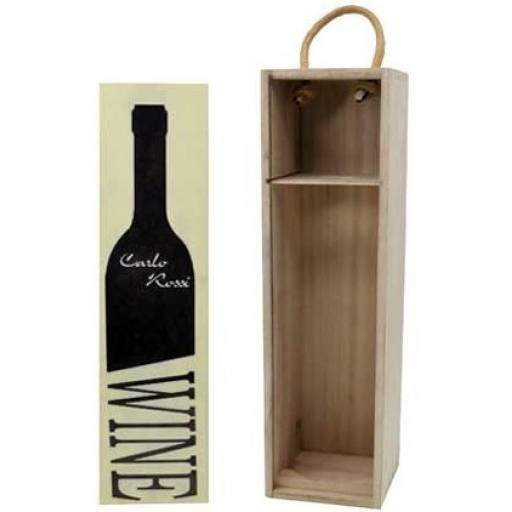  Caja p Vino en Madera compensada