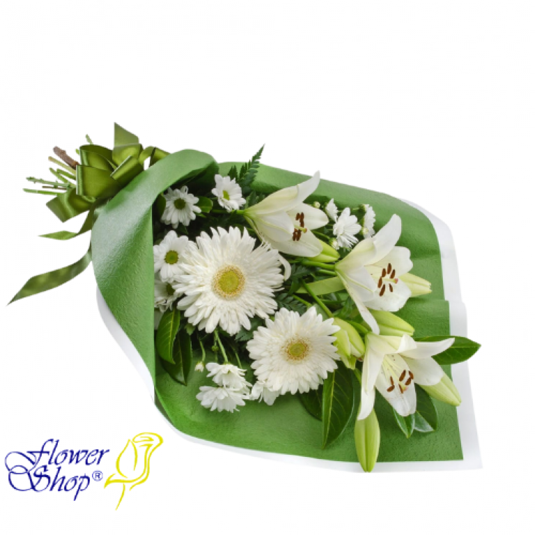 Bouquet con Gerberas y Liliums