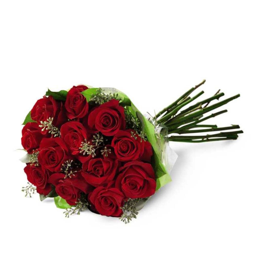 Regalale Todo tu Amor con 12 Rosas Premium.