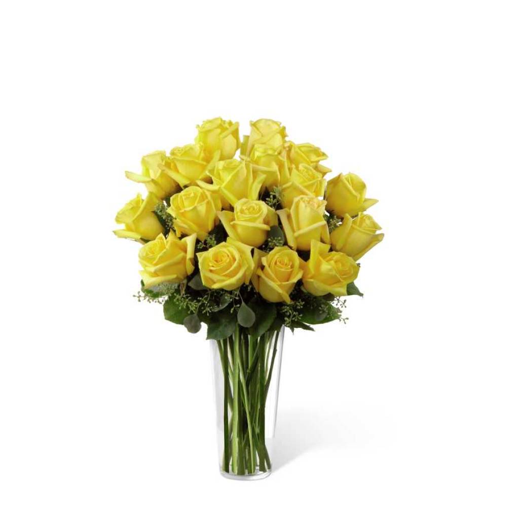 Yellow Rose Bouquet - Deluxe.