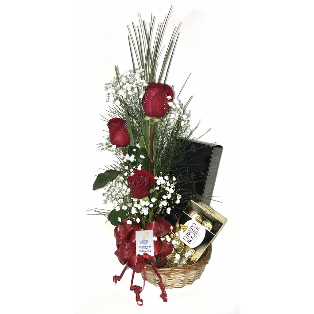 Flores premium + Whisky Johnnie Black 