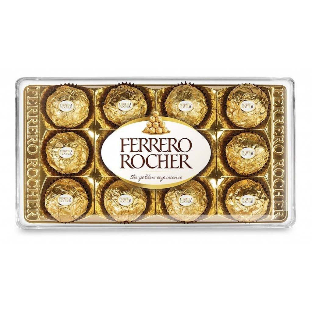 Bombones Ferrero Rocher Caja de 12 Unid