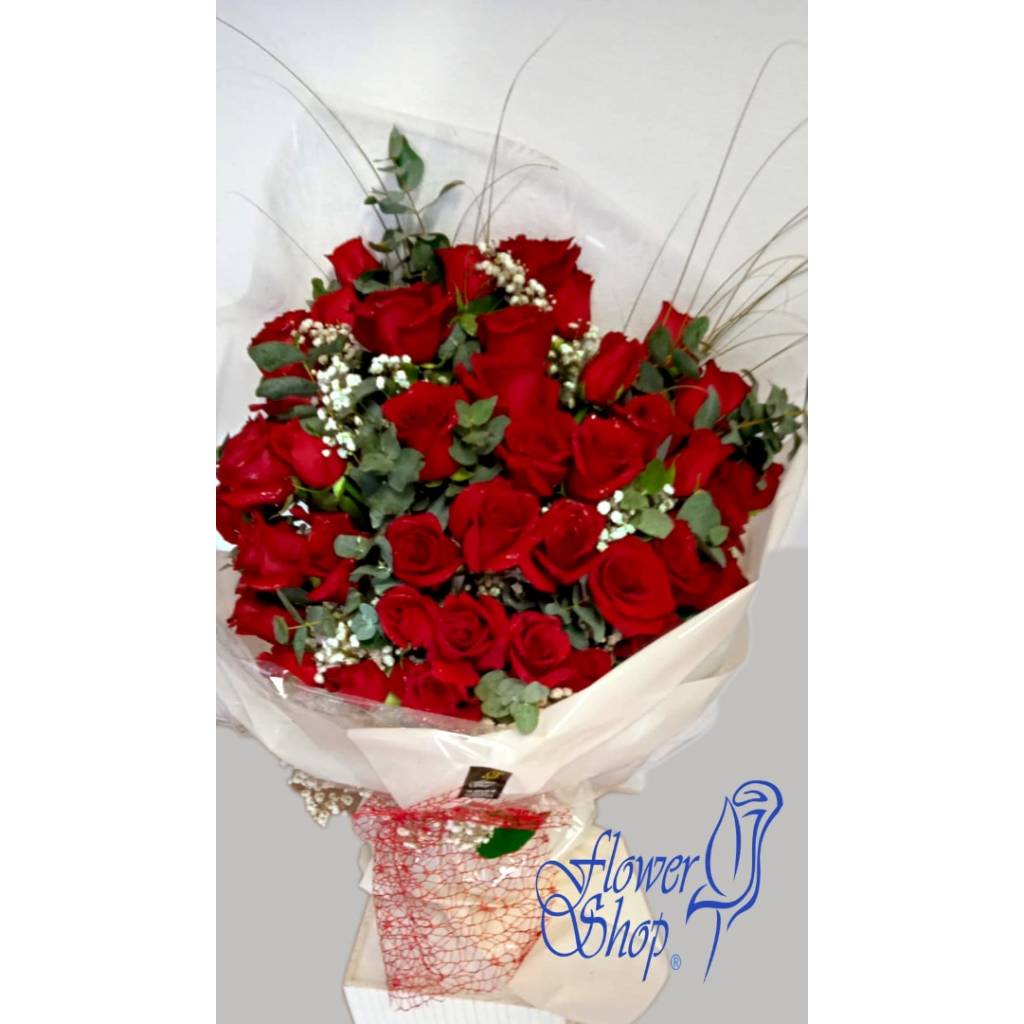 Super Bouquet 44 Rosas Premium para Llegar al Corazn.