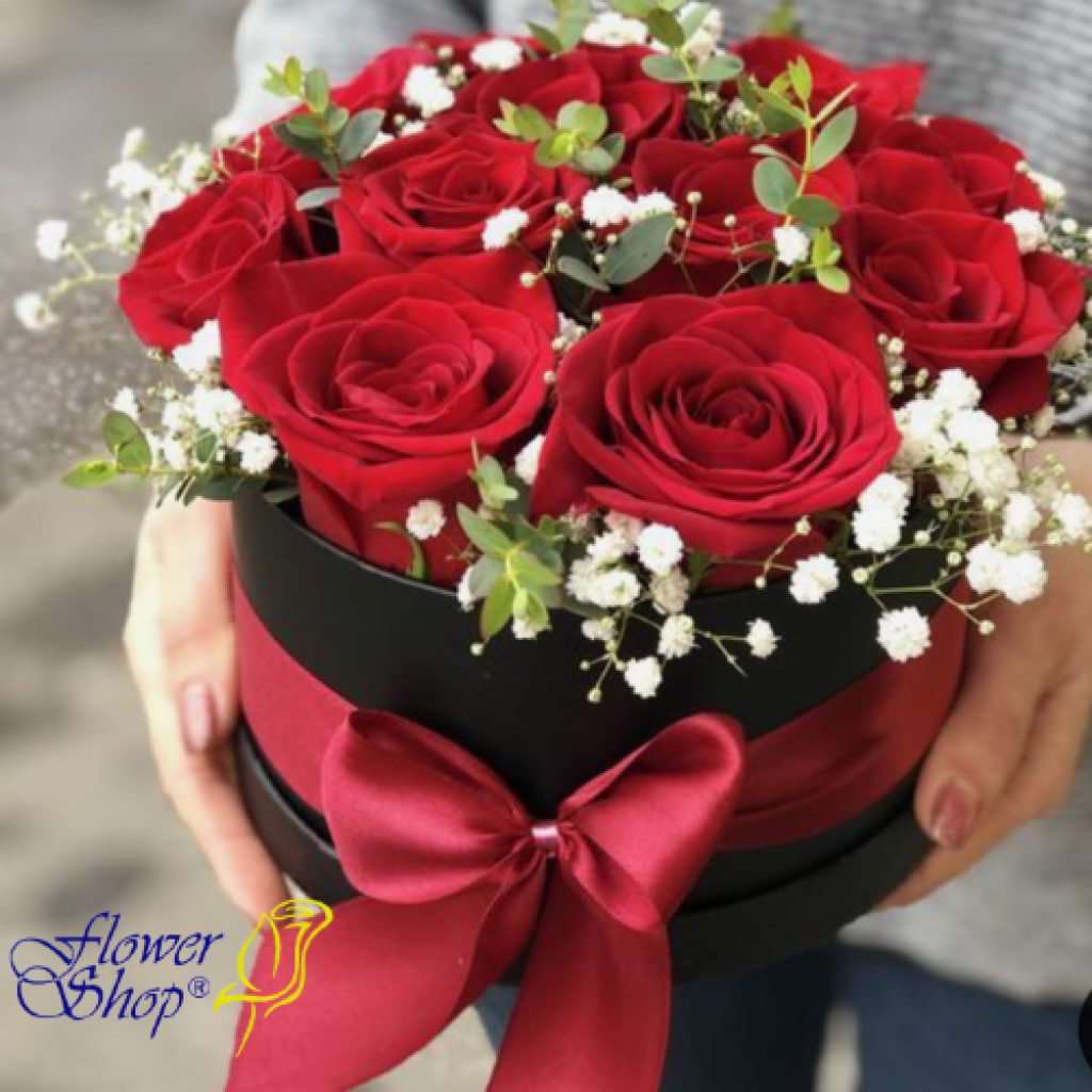 Box 10 rosas premium